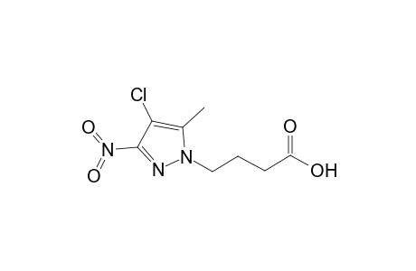 4-(4-Chloro-5-methyl-3-nitro-1H-pyrazol-1-yl)butanoic acid