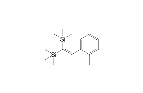 2-(2-Methylphenyl)-1,1-bis(trimethylsilyl)ethene