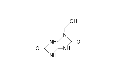 1-methylol-3a,4,6,6a-tetrahydro-3H-imidazo[5,4-d]imidazole-2,5-quinone