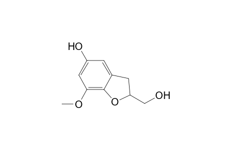 2,3-Dihydro-5-hydroxy-7-methoxy-2-benzofuranmethanol