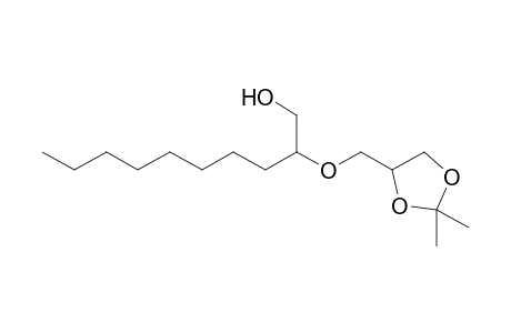 2-[(2,2-dimethyl-1,3-dioxolan-4-yl)methoxy]decan-1-ol