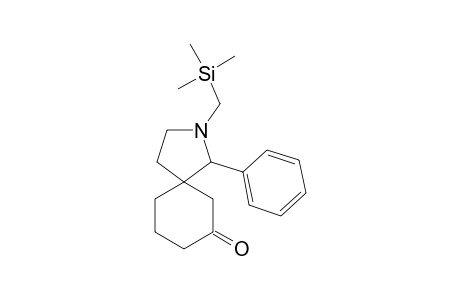 1-Phenyl-2-(trimethylsilyl)methyl-2-aza-spiro[4.5]decan-9-one