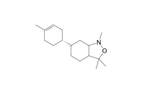 1,3,3-Trimethyl-6-((R)-4-methylcyclohex-3-en-1-yl)octahydrobenzo[c]isoxazole
