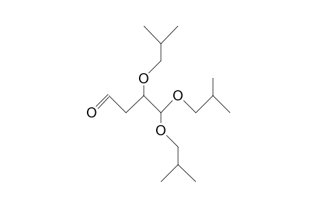 Butanal, 3,4,4-tris(2-methylpropoxy)-