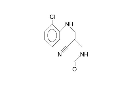 2-(Formamido-methyl)-cis-3-(2-chloro-anilino)-acrylonitrile