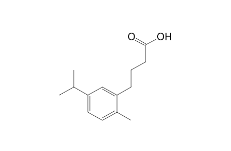 4-(5-isopropyl-o-tolyl)butyric acid