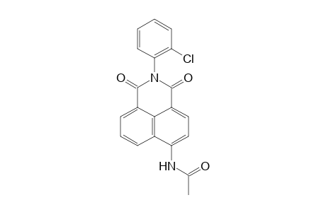 4-acetamido-N-(o-chlorophenyl)naphthalimide