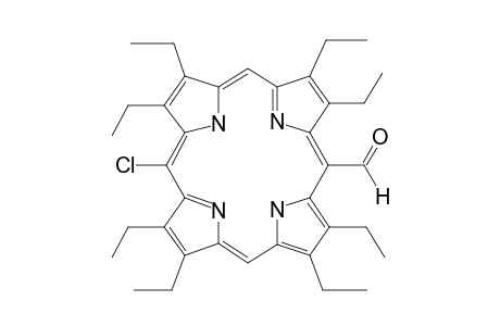 5-Chloro-15-formyl-2,3,7,8,12,13,17,18-octaethyl-21H,23H-porphine