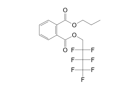 Phthalic acid, 2,2,3,3,4,4,4-heptafluorobutyl propyl ester