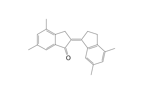 4,6-Dimethyl-2-( 4',6'-dimethylindanylidene-1-)-indan-1-one