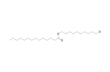 Tetradecanoic acid 10-hydroxydecyl ester