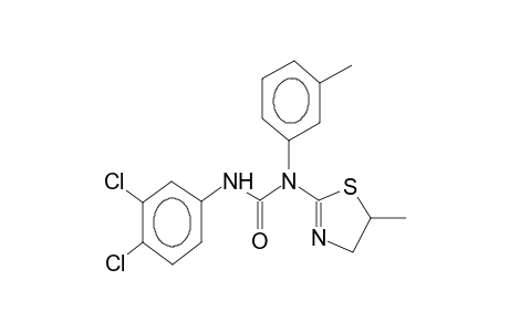 N'-(3,4-Dichlorophenyl)-N-(5-methyl-4,5-dihydro-1,3-thiazol-2-yl)-N-(3-methylphenyl)urea