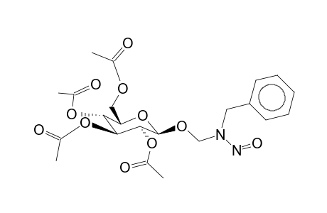 (N-Benzyl-N-nitroso-methylamino)-2,3,4,6-tetra-O-acetyl-b-d-glucopyranoside