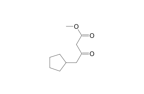 Methyl 4-cyclopentyl-3-oxobutanoate