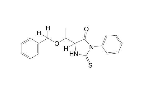 5-[1-(benzyloxy)ethyl]-3-phenyl-2-thiohydantoin