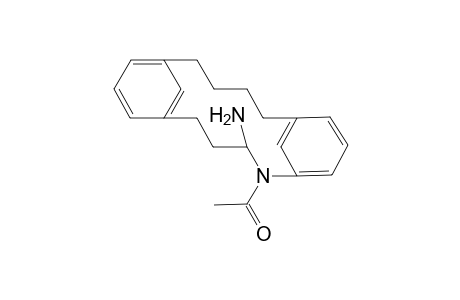 1-Acetyl-2-amino-1-aza[4.4]methcyclophane