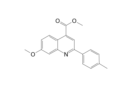 Methyl 7-methoxy-2-(p-tolyl)quinoline-4-carboxylate