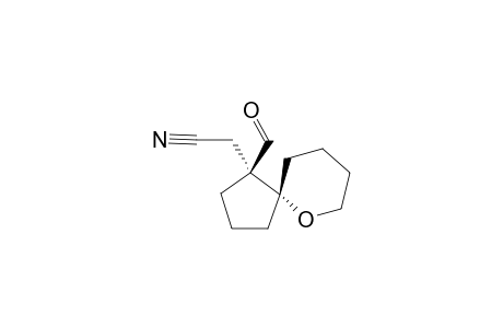 [1-Formyl-6-oxaspiro[4.5]dec-1-yl]acetonitrile
