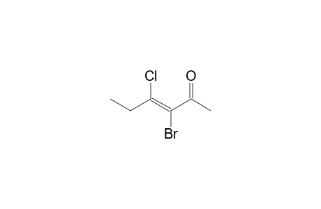 (E)-3-Bromo-4-chlorohex-3-en-2-one isomer