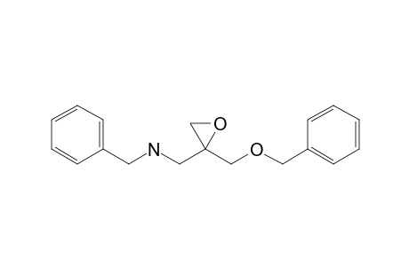 Benzyl(2-benzyloxymethyloxiranylmethyl)amine