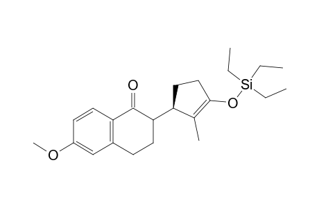 (1R)-6-Methoxy-2-{2-methyl-3-[(triethylsilyl)oxy]-2-cyclopenten-1-yl}-3,4-dihydro-1(2H)-naphthalenone