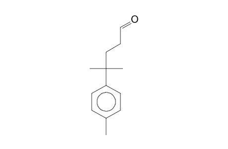 Benzenebutanal, gamma,gamma,4-trimethyl-