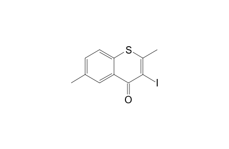 3-iodanyl-2,6-dimethyl-thiochromen-4-one