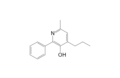 2-Methyl-4-propyl-5-hydroxy-6-phenylpyridine