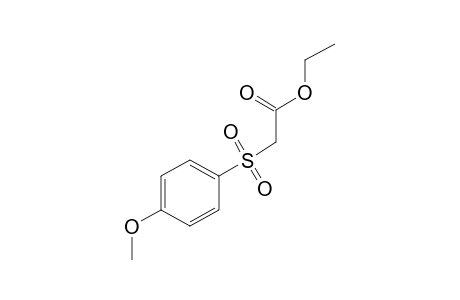 [(p-methoxyphenyl)sulfonyl]acetic acid, ethyl ester