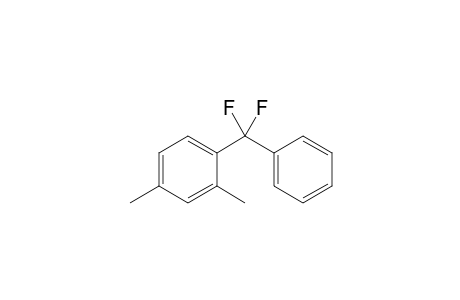 1-[bis(fluoranyl)-phenyl-methyl]-2,4-dimethyl-benzene