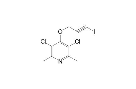Pyridine, 3,5-dichloro-4-[(3-iodo-2-propynyl)oxy]-2,6-dimethyl-
