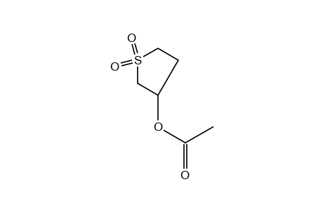 TETRAHYDROTHIOPHENE-3-OL, ACETATE, 1,1-DIOXIDE
