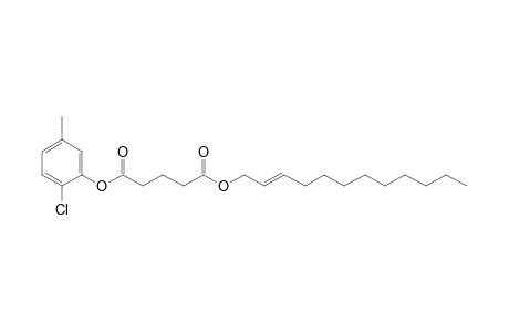 Glutaric acid, dodec-2-en-1-yl 2-chloro-5-methylphenyl ester