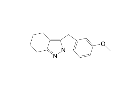 7,8,9,10-Tetrahydro-2-methoxy-11H-indolo[1,2-b]indazole