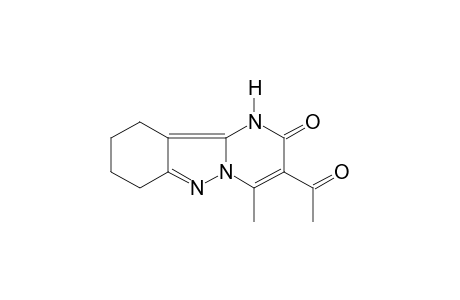 3-acetyl-4-methyl-7,8,9,10-tetrahydropyrimido[1,2-b]indazol-2(1H)-one