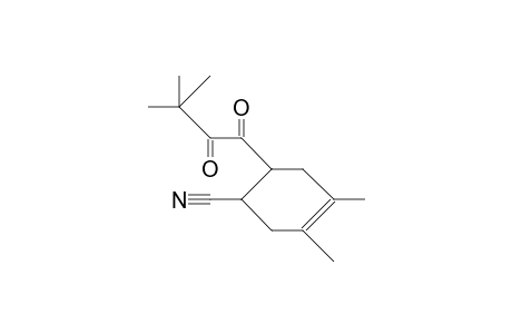 3,4-DIMETHYL-6-(3',3'-DIMETHYL-1',2'-DIOXO-BUTYL)-CYCLOHEX-3-ENE-CARBONITRILE;C1-DIASTEREOMER-A