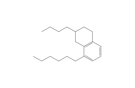2-Butyl-8-hexyl-1,2,3,4-tetrahydronaphthalene