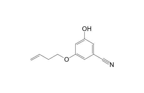 3-(But-3-enyloxy)-5-hydroxybenzonitrile