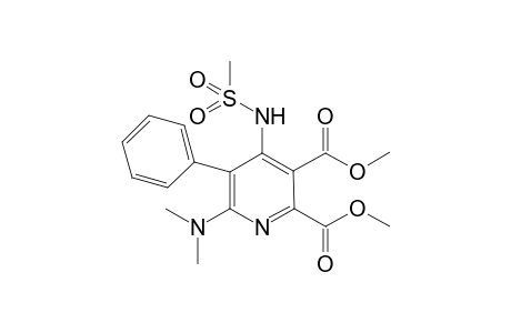 Dimethyl 6-(Dimethylamino)-4-[(methylsulfonyl)amino]-5-phenylpyridine-2,3-dicarboxylate