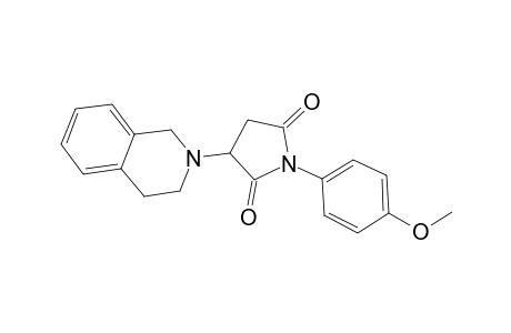 3-(3,4-dihydro-2(1H)-isoquinolinyl)-1-(4-methoxyphenyl)-2,5-pyrrolidinedione