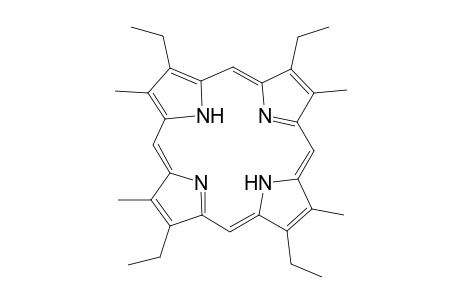 3,7,13,17-Tetraethyl-2,8,12,18-tetramethylporphyrin (etioporpyrin-II)