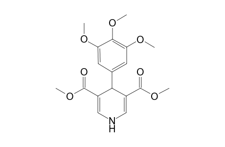 Dimethyl 4-(3,4,5-trimethoxyphenyl)-1,4-dihydro-3,5-pyridinedicarboxylate