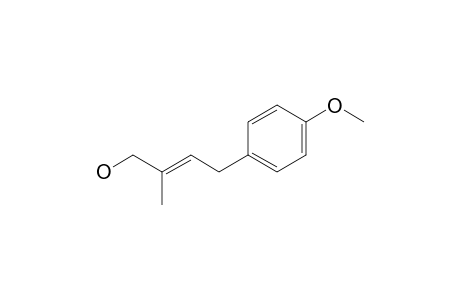 (2E)-4-(4-Methoxyphenyl)-2-methyl-2-buten-1-ol