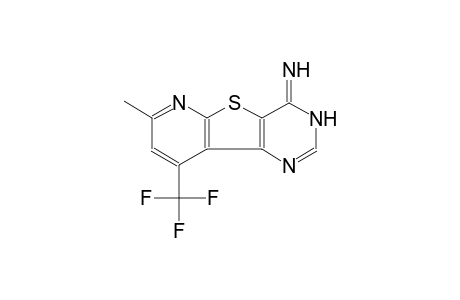 7-methyl-9-(trifluoromethyl)pyrido[3',2':4,5]thieno[3,2-d]pyrimidin-4(3H)-imine