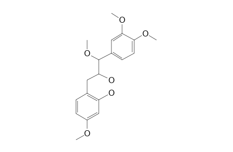 Benzeneethanol, .alpha.-[(2-hydroxy-4-methoxyphenyl)methyl]-.beta.,3,4-trimethoxy-