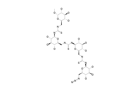 #26;METHYL-6-DEOXY-6-[N'-[6-DEOXY-6-[N'-[6-DEOXY-6-[N'-(6-AZIDO-6-DEOXY-BETA-D-GLUCOPYRANOSYL)-THIOUREIDO]-BETA-D-GLUCOPYRANOSYL]-THIOUREIDO]-BETA-D-GLU