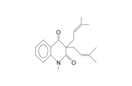 3,3-Diisopentenyl-N-methyl-2,4-quinoldione