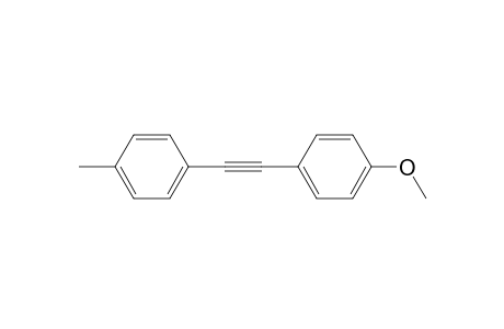 (4-Methoxyphenyl)(4-methylphenyl)ethyne