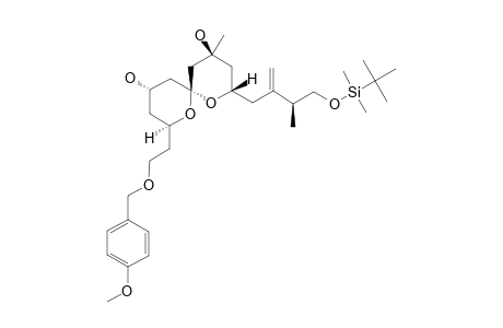 #22;(2S,4S,6R,8S,10S,3'R)-2-[4'-(TERT.-BUTYLDIMETHYLSILANYLOXY)-3'-METHYL-2'-METHYLENEBUTYL]-8-[2''-(PARA-METHOXYBENZYLOXY)-ETHYL]-4-METHYL-1,7-DIOXA-SPIRO-[5.5