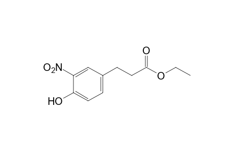 4-Hydroxy-3-nitrocinnamic acid, ethyl ester